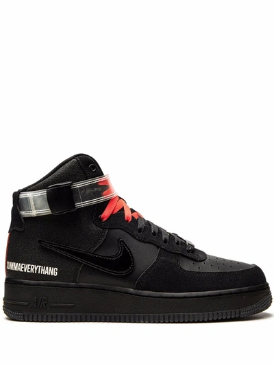 Nike X Lauren Halsey Air Force 1 High '07 Le "summaeverythang" Sneakers In Black