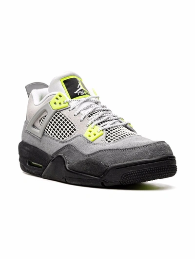 Jordan Kids' Air  4 Retro Sneakers In Grey