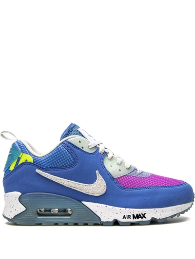 Nike X Undefeated Air Max 90 Sneakers In Blue