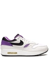 Nike Air Max 1 "purple Punch" Sneakers In White