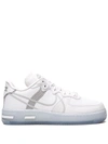 JORDAN AIR FORCE 1 REACT "WHITE ICE" SNEAKERS