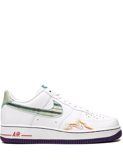 Nike X De'aaron Fox Air Force 1 Low "pregame Pack" Sneakers In White