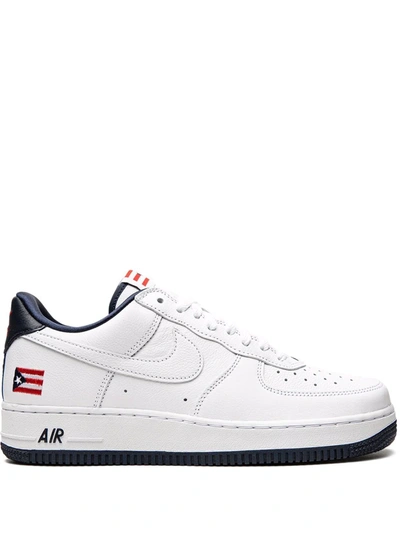 Nike Air Force 1 Low "puerto Rico" Sneakers In White