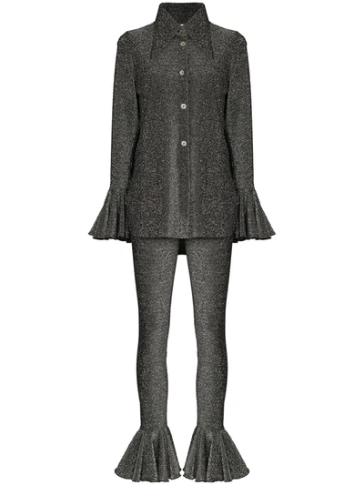 Sleeper Mercury Lounge Set In Silver