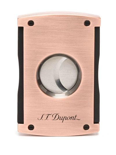 St Dupont Maxijet Metallic Cigar Cutter In Pink