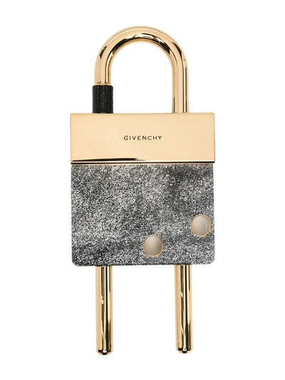 Givenchy Two-tone Brass Padlock In Gold