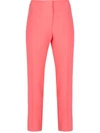 ALEXANDER MCQUEEN TAILORED CROPPED TROUSERS