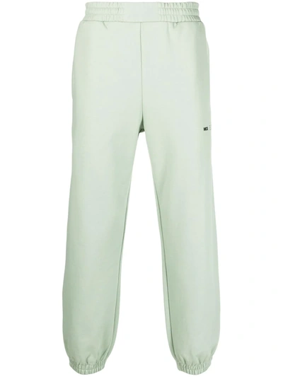 Mcq By Alexander Mcqueen Logo-embroidered Track Pants In Green
