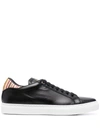 PAUL SMITH SIGNATURE-STRIPE DETAIL SNEAKERS