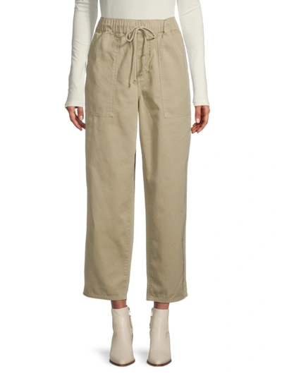 Madewell Women's Relaxed Pull-on High-rise Pants In Neutrals