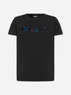 DKNY LOGO COTTON BLEND T-SHIRT