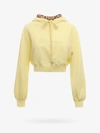 Blumarine Sweatshirt In Yellow