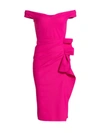 Chiara Boni La Petite Robe Chiara Boni La Petite Off-the-shoulder Cocktail Dress - 100% Exclusive In Spicy Pink
