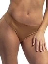 Nude Barre Scalloped Thong In Beige