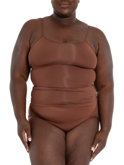 Nude Barre Stretch Fitted Camisole In 5 Pm