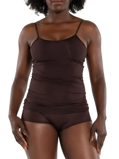 Nude Barre Stretch Fitted Camisole In 6 Pm