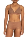 Nude Barre Mesh Bralette In Brown