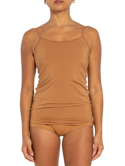 Nude Barre Stretch Fitted Camisole In 12 Pm