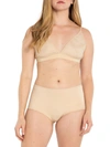 Nude Barre Mesh Bralette In 7 Am