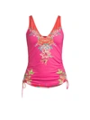 JOHNNY WAS LUCY TIE TANKINI TOP