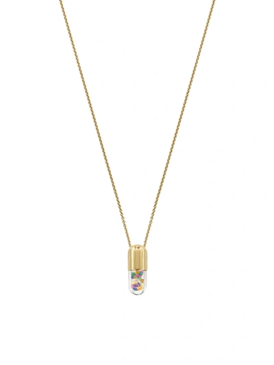 Robinson Pelham Women's Mini Elixir Of Joy 14k Gold, Diamond & Multi-gemstone Pendant Necklace In Yellow Gold