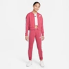 Nike Kids'  Girls' Sportswear Taped Track Suit In Pink