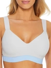 Natori Dynamic Anywhere High Impact Underwire Sports Bra In Feather Grey,skyfall