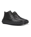Camper Men Ground Leather Desert Boot In Black