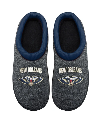 Foco Men's New Orleans Pelicans Cup Sole Slippers In Heathered Gray