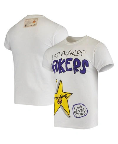 After School Special Men's White Los Angeles Lakers T-shirt