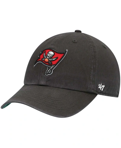 47 Brand Men's Pewter Tampa Bay Buccaneers Franchise Primary Logo Fitted Hat
