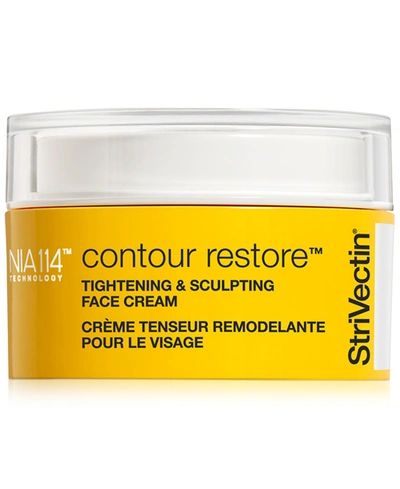Strivectin Contour Restore Tightening & Sculpting Moisturizing Face Cream 1.7 oz/ 50 ml In No Color
