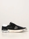 Philippe Model Trainers In Leather In Black 1