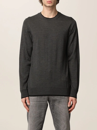 Paolo Pecora Sweater  Men Color Charcoal In Charcoal