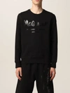 Alexander Mcqueen Sweatshirt In Black