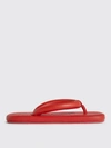 Camperlab Hastalavista Leather Flip Flops In Red
