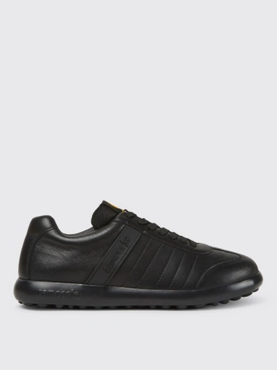 Camper Pelotas Xl  Sneakers In Calfskin In Schwarz