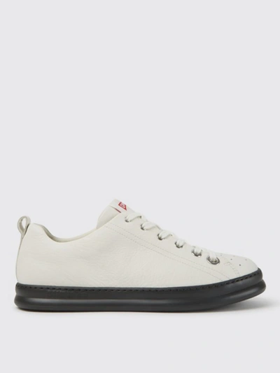 Camper Twins  Sneakers In Calfskin In Weiss