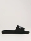 Dsquared2 Ceresio 9 Rubber Slides In Black