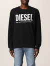 Diesel S-girk-ecologist Sweatshirt In Black