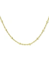 GIANI BERNINI SMALL BEADED SINGAPORE 20" CHAIN NECKLACE IN 18K GOLD-PLATED STERLING SILVER, CREATED FOR MACY'S