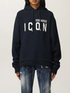 DSQUARED2 SWEATSHIRT WITH ICON LOGO,345205009