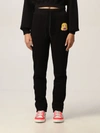 Chiara Ferragni Logo-print Cotton Track Pants In Black