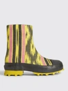 Camperlab Traktori Abstract-print Ankle Boots In Multicolor