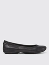 Camper Colour-block Leather Ballerinas In Black