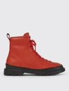 Camper Ankle Boots For Women In Red
