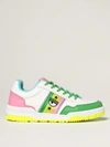 Chiara Ferragni Cf-2 Colour Block Sneakers In Green