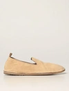 Marsèll Strasacco Slippers In Suede In Biscuit