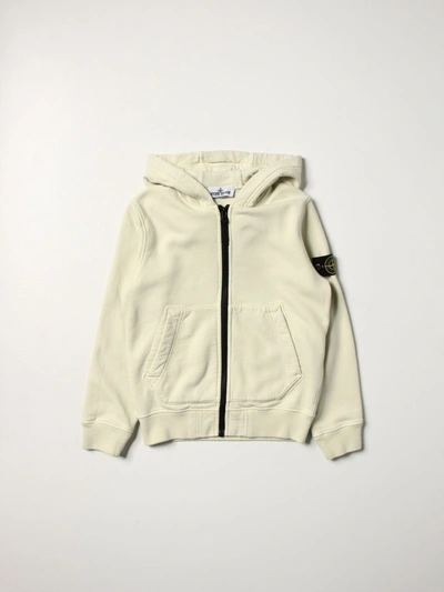 Stone Island Junior Sweater  Kids Color Butter