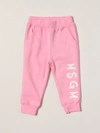 Msgm Babies' Pants  Kids Kids Color Pink